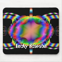 Glücklicher Scarabäus Mousepad