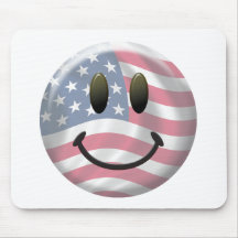 Glücklicher Smiley Mauspad