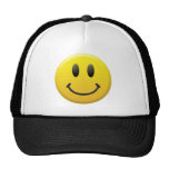Glücklicher Smiley Netzcap