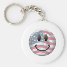 Glücklicher Smiley Schlüsselband