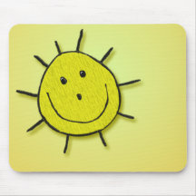 Glücklicher Sonnenschein Mousepad