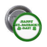 GLÜCKLICHER TAG ST. PATRICKS ANSTECKNADELBUTTON