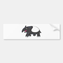Glücklicher Tapir Autosticker