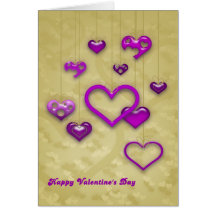 Glücklicher Valentinstag Karte