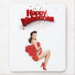 Glücklicher Valentinstag mousepads