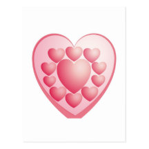 Glücklicher Valentinstag SCHATZ Postkarte
