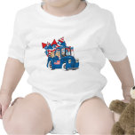 Glückliches 4. von Juli-Uncle Sam Im Lieferwagen Tshirt