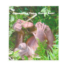 Glückliches Baby-Tier-Yoga Kladden