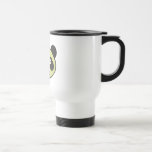 glückliches Babypandagesicht Kaffeehaferl