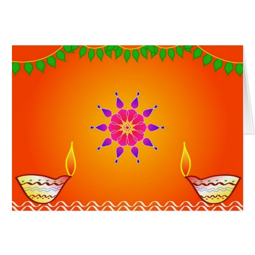 Glückliches Diwali - Karte