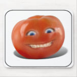 Glückliches Gesichts-lächelnde Tomate Mousepads