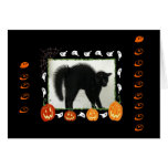 Glückliches Halloween Grußkarte