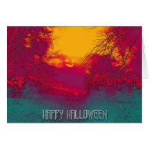 Glückliches Halloween!! Grußkarten