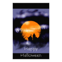 Glückliches Halloween stationär Individuelle Druckpapiere