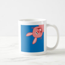 GLÜCKLICHES KANINCHEN KAFFEEHAFERL