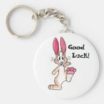 Glückliches Kaninchen Keychain Schlüsselbänder