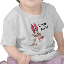 Glückliches Kaninchen-Säuglings-T-Shirt