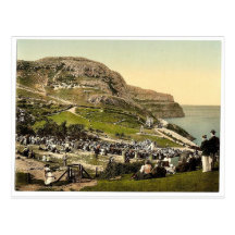 Glückliches Tal, Llandudno, Wales seltenes Photoch Postkarte