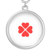 glücksbringer herz kleeblatt love liebe glück schmuck
