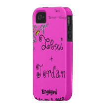 Glückwünsche der Verlobung Case-Mate iPhone 4 Case