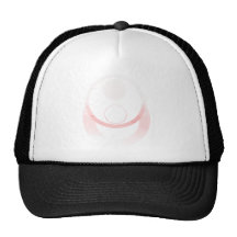 Glühende "vektor" Kreise Baseballcaps