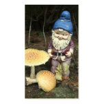Gnome in der Garten-Visitenkarte