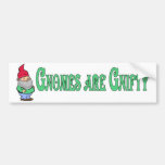 Gnomes sind Gnifty! Auto Aufkleber