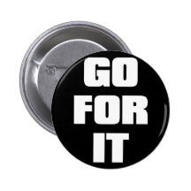 GO_FOR_IT ANSTECKNADELBUTTON