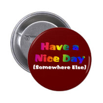 Go haben einen schönen Tag anderswo buttons
