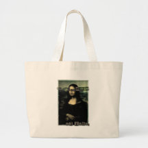 GOD_SAVE_THE_MONA_LISA EINKAUFSTASCHEN