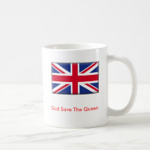 God Save the Queen Becher Tee Haferl