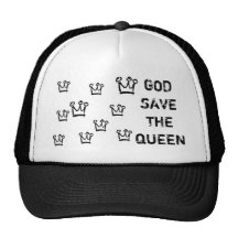 GOD SAVE THE QUEEN RETROKULTMÜTZE