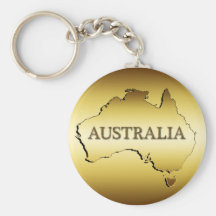 GOLD AUSTRALIEN SCHLÜSSELBAND