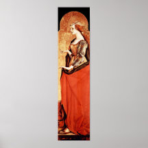 Gold MARIA-MAGDALENE 2, rot Plakatdrucke