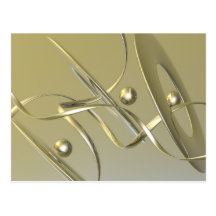 Gold! Postkarte