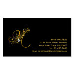 Gold-u. der Diamant-Anfangsm Stardust Visitenkarte