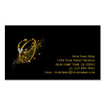 Gold-u. der Diamant-Anfangso Stardust Visitenkarte