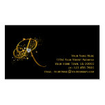 Gold-u. der Diamant-Anfangsr Stardust Visitenkarte