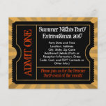 Gold und schwarze Karten-Flyer, kundenspezifisches