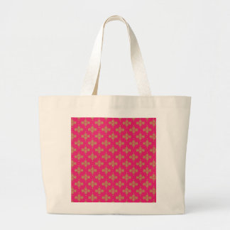 gold yellow pink magenta pattern background tote bags