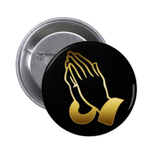 GOLDbetende HÄNDE Buttons