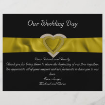 GoldBling Herzen Vollfarbige Flyer