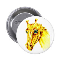 Golddrache-Kopf Buttons