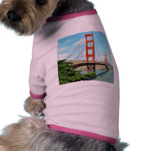 Golden gate bridge in San Francisco Hundbekleidung