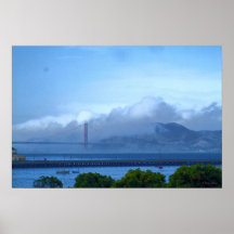 Golden gate bridge poster