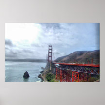 Golden gate bridge plakate
