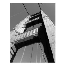 Golden gate bridge-Postkarte