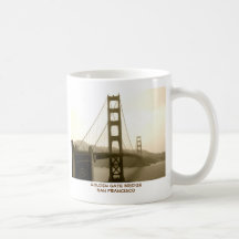 Golden gate bridge San Francisco Teehaferl