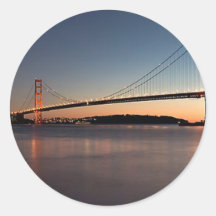 Golden gate bridge sticker