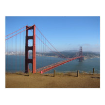 Golden Gate Postkarte